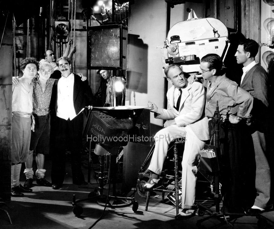 Sam Wood 1935 The Marx Bros. A Night at the Opera set.jpg